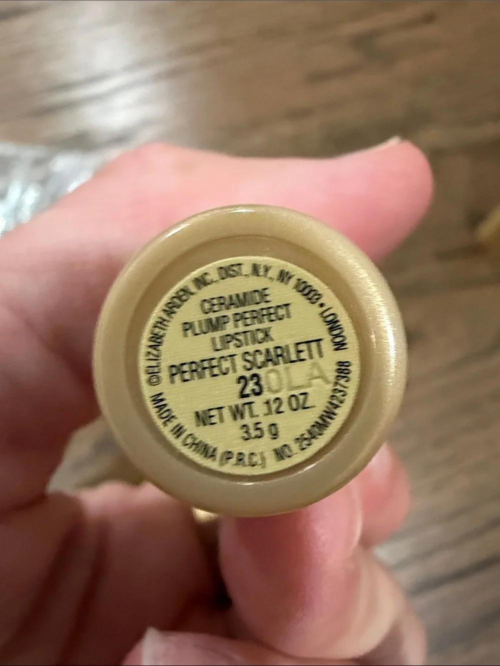 Elizabeth Arden rich red
